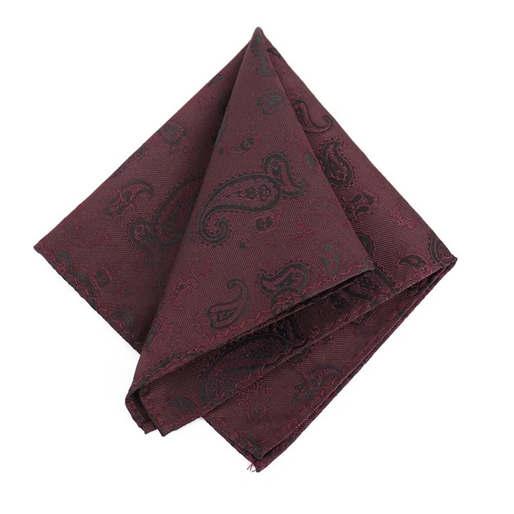 Mens Paisley Pocket Squares