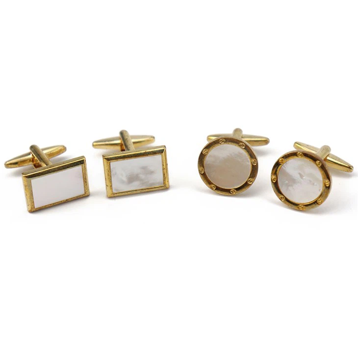 Personalized Gold Cufflinks
